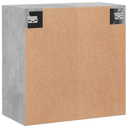 Wandschrank Betongrau 60x31x60 cm Holzwerkstoff - Pazzar.ch