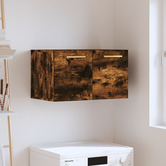 Wandschrank Räuchereiche 60x36,5x35 cm Holzwerkstoff - Pazzar.ch