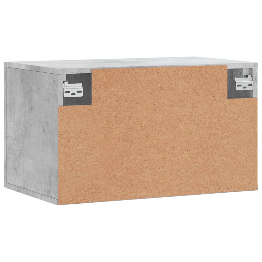 Wandschrank Betongrau 60x36,5x35 cm Holzwerkstoff - Pazzar.ch