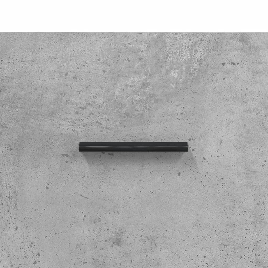 Wandschrank Betongrau 60x36,5x35 cm Holzwerkstoff - Pazzar.ch