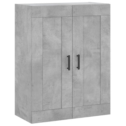 Wandschrank Betongrau 69,5x34x90 cm Holzwerkstoff - Pazzar.ch