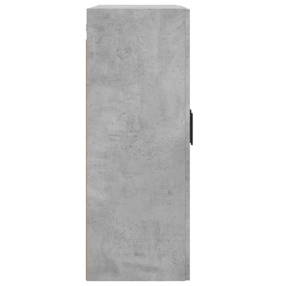 Wandschrank Betongrau 69,5x34x90 cm Holzwerkstoff - Pazzar.ch
