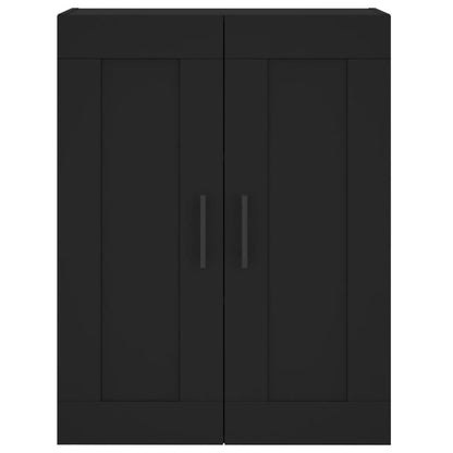 Wandschrank Schwarz 69,5x34x90 cm Holzwerkstoff - Pazzar.ch