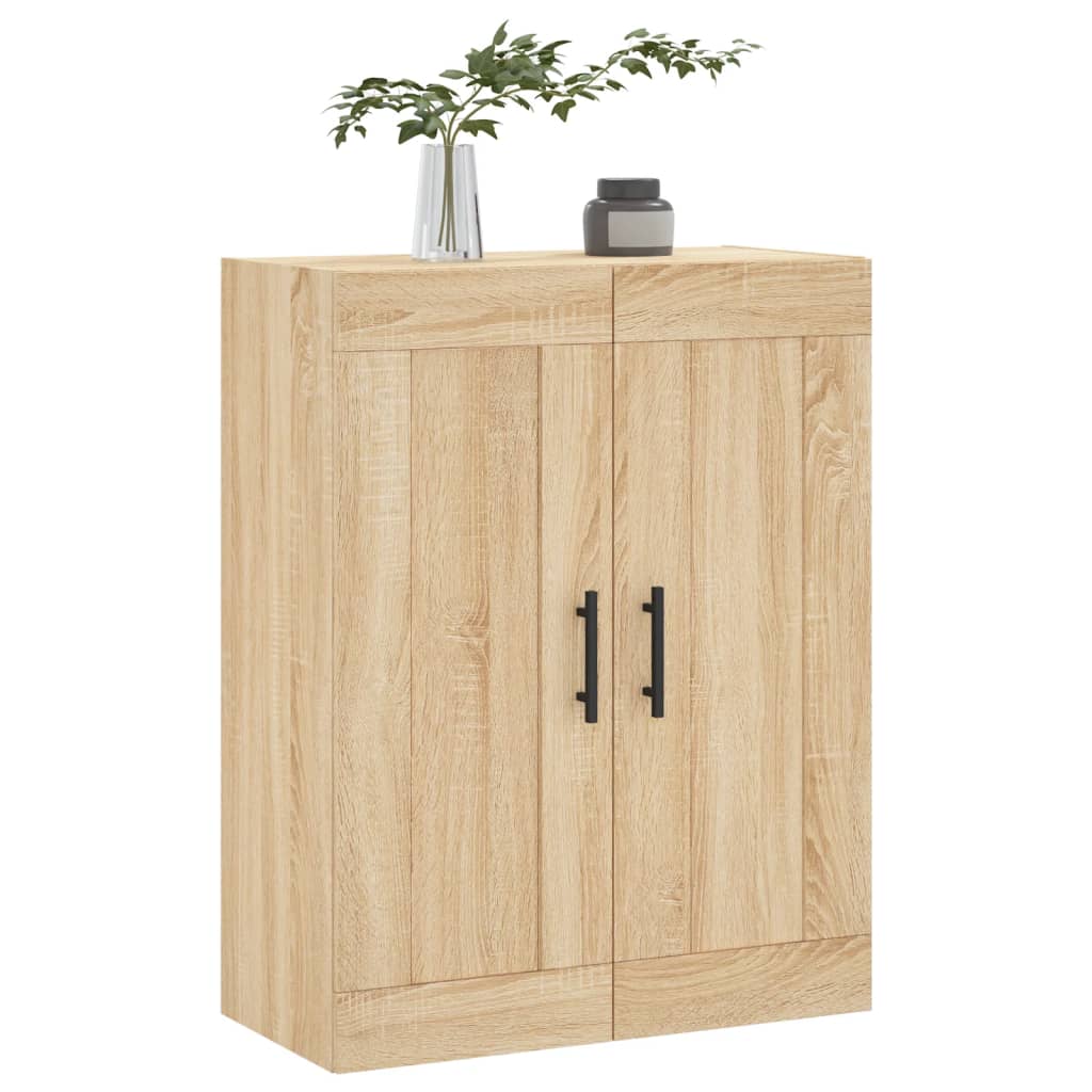 Wandschrank Sonoma-Eiche 69,5x34x90 cm Holzwerkstoff - Pazzar.ch