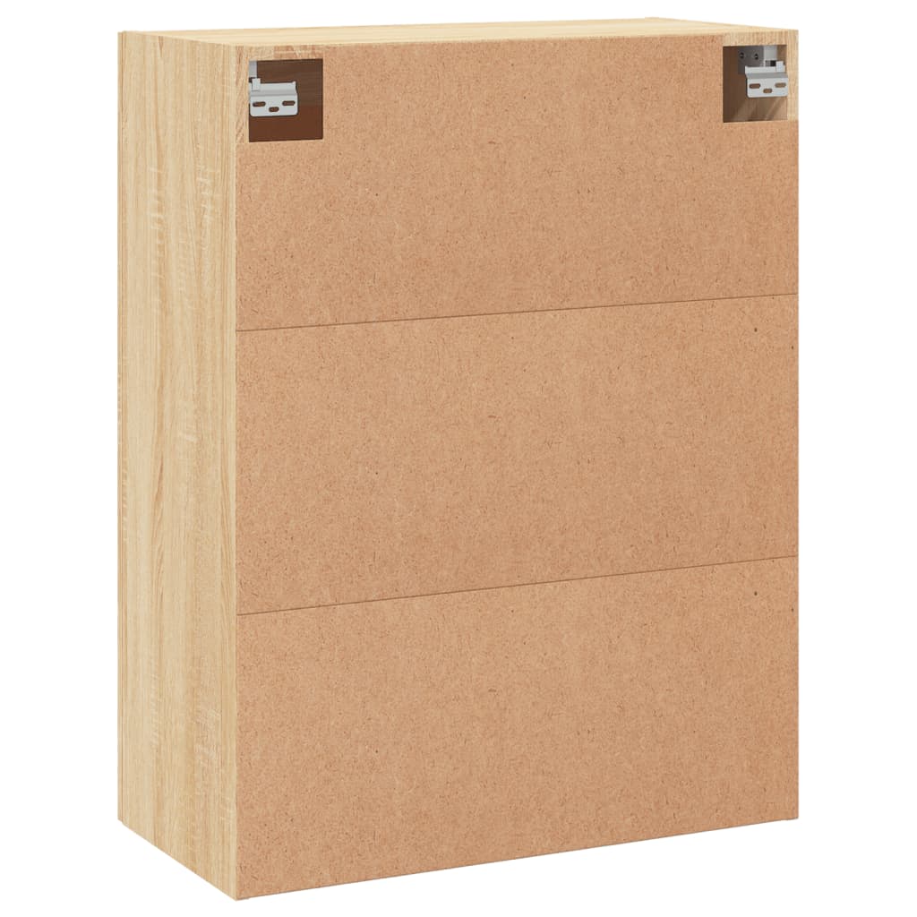 Wandschrank Sonoma-Eiche 69,5x34x90 cm Holzwerkstoff - Pazzar.ch