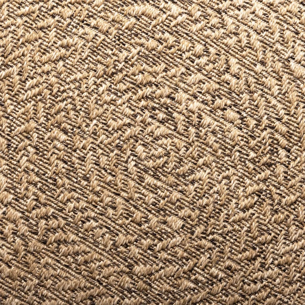 Teppich 120x170 cm Jute-Optik Innen und Außen