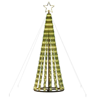 Weihnachtsbaum Kegelform 275 LEDs Warmweiß 180 cm - Pazzar.ch