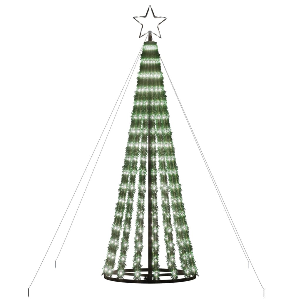 Weihnachtsbaum Kegelform 275 LEDs Kaltweiß 180 cm - Pazzar.ch