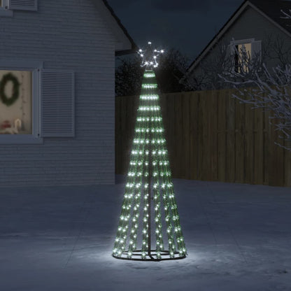 Weihnachtsbaum Kegelform 275 LEDs Kaltweiß 180 cm - Pazzar.ch