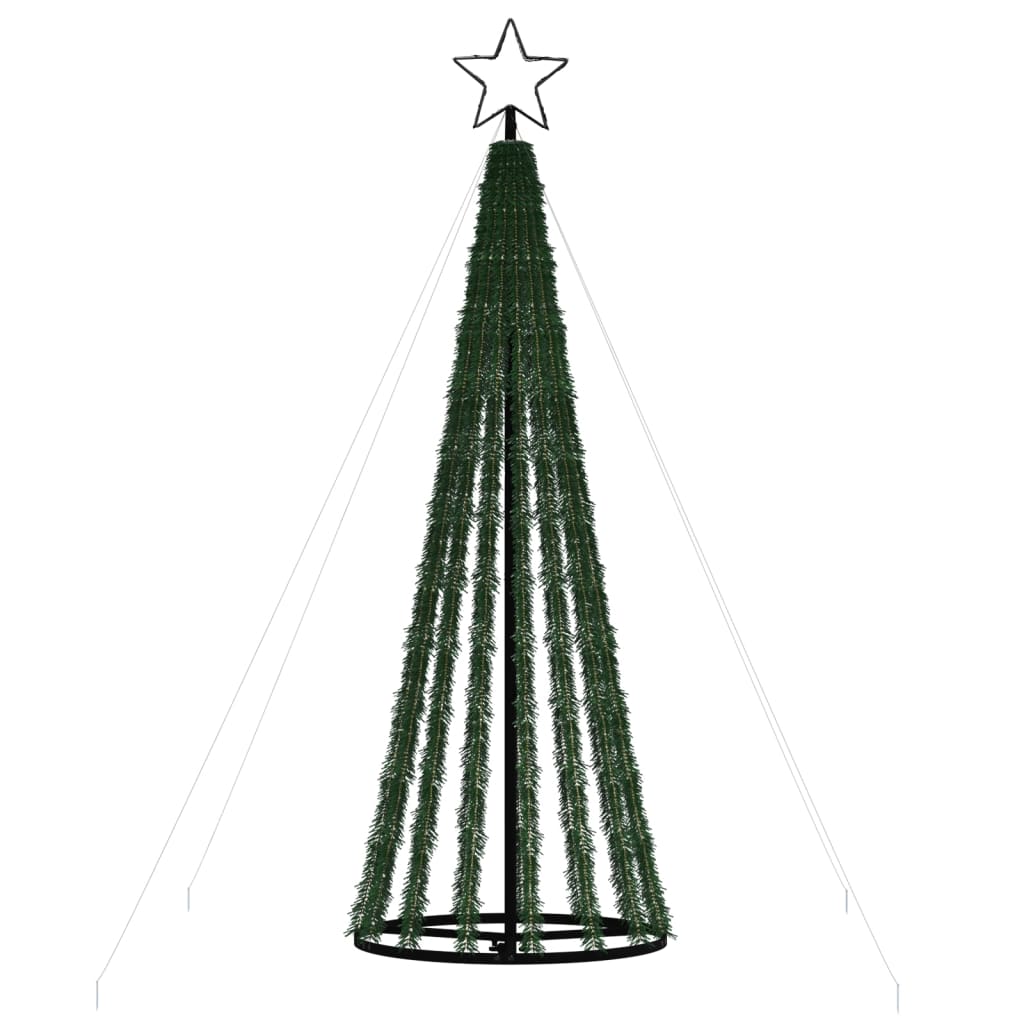 Weihnachtsbaum Kegelform 275 LEDs Blau 180 cm - Pazzar.ch