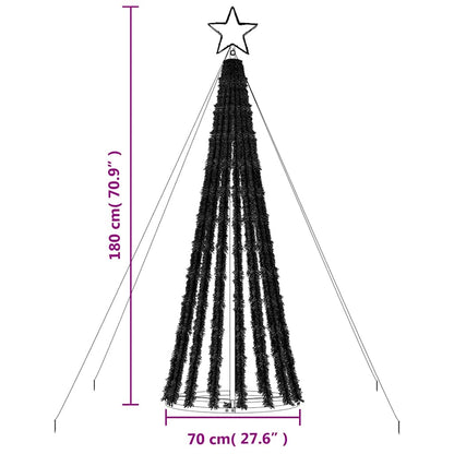 Weihnachtsbaum Kegelform 275 LEDs Blau 180 cm - Pazzar.ch