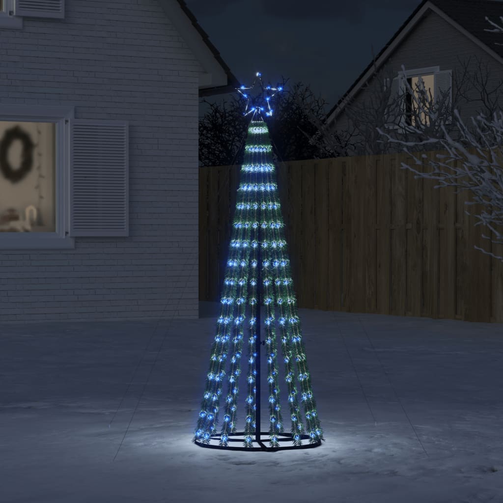 Weihnachtsbaum Kegelform 275 LEDs Blau 180 cm - Pazzar.ch