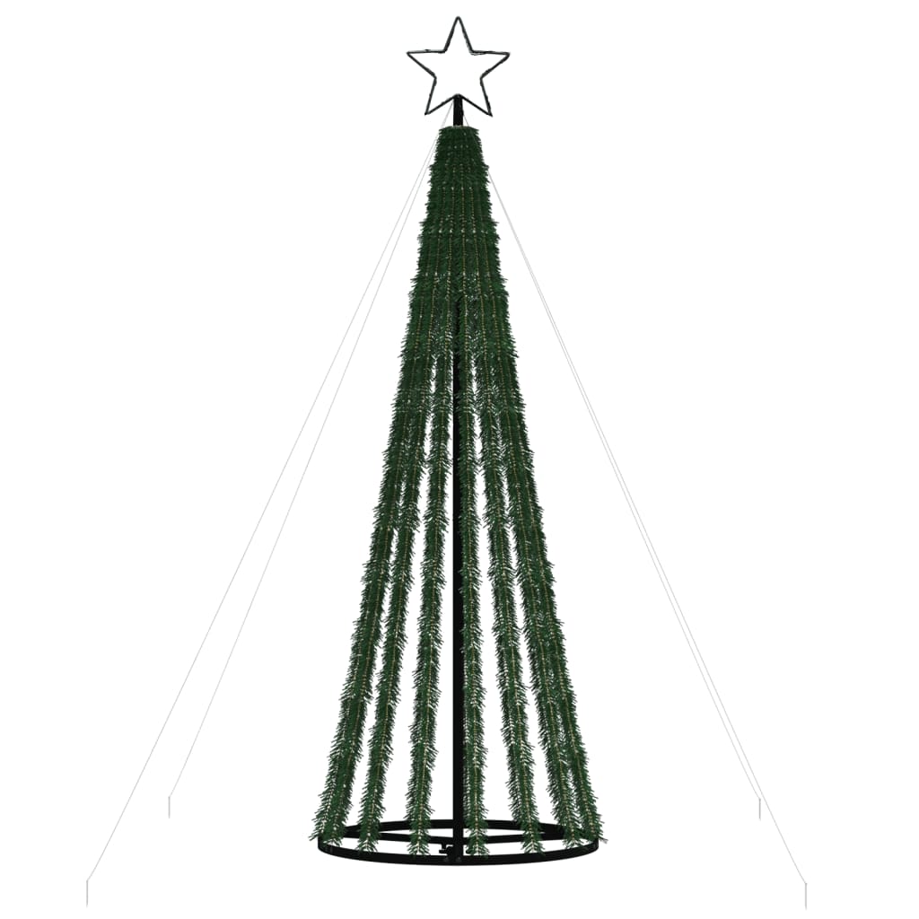 Weihnachtsbaum Kegelform 275 LEDs Mehrfarbig 180 cm - Pazzar.ch