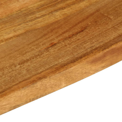 Tischplatte mit Baumkante 60x20x2,5 cm Massivholz Mango - Pazzar.ch