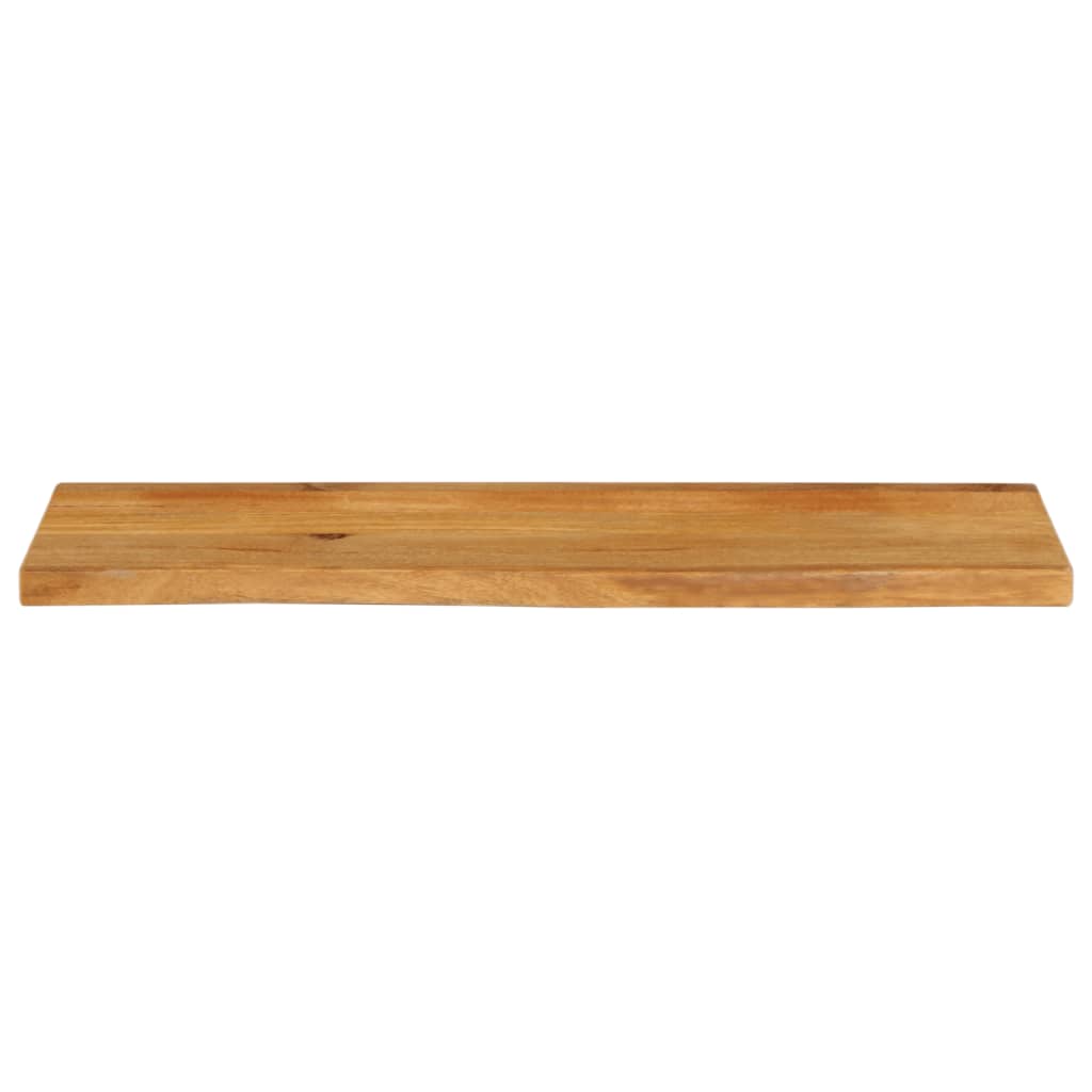 Tischplatte mit Baumkante 110x20x3,8 cm Massivholz Mango - Pazzar.ch