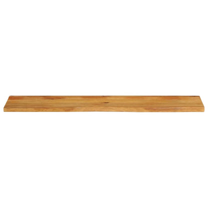 Tischplatte mit Baumkante 160x20x3,8 cm Massivholz Mango - Pazzar.ch