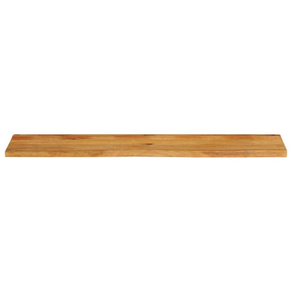 Tischplatte mit Baumkante 180x20x3,8 cm Massivholz Mango - Pazzar.ch