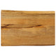 Tischplatte mit Baumkante 50x40x2,5 cm Massivholz Mango