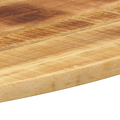 Tischplatte 80x40x3,8 cm Oval Massivholz Mango - Pazzar.ch