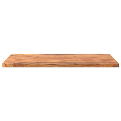 Tischplatte 80x50x2,5 cm Rechteckig Massivholz Akazie - Pazzar.ch