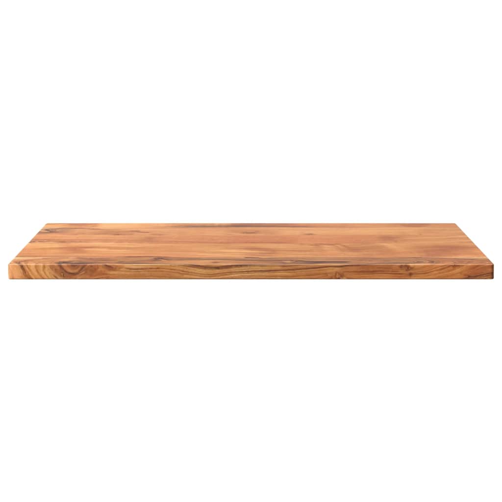 Tischplatte 80x50x3,8 cm Rechteckig Massivholz Akazie