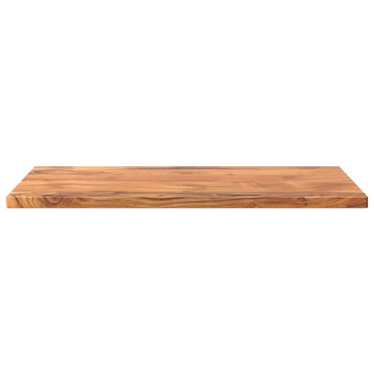 Tischplatte 80x50x3,8 cm Rechteckig Massivholz Akazie - Pazzar.ch