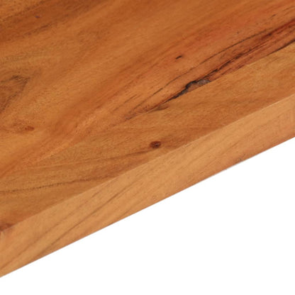 Tischplatte 80x50x3,8 cm Rechteckig Massivholz Akazie - Pazzar.ch