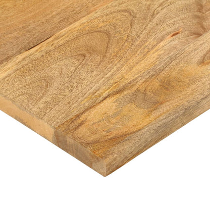 Tischplatte 80x50x3,8 cm Rechteckig Massivholz Mango