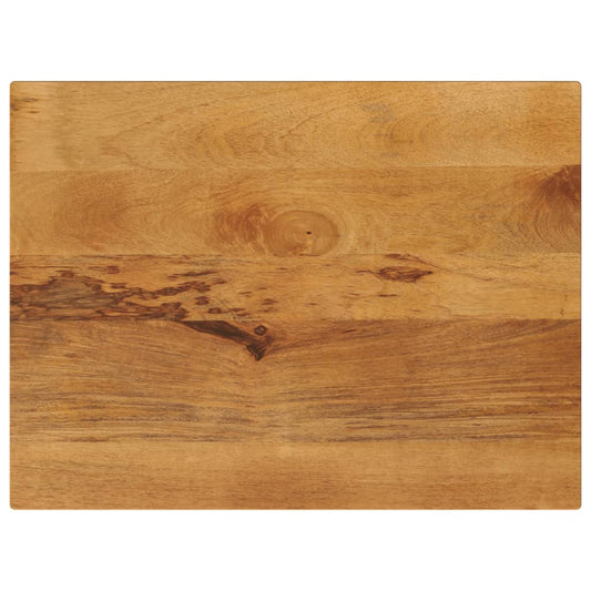 Tischplatte 80x50x3,8 cm Rechteckig Massivholz Mango