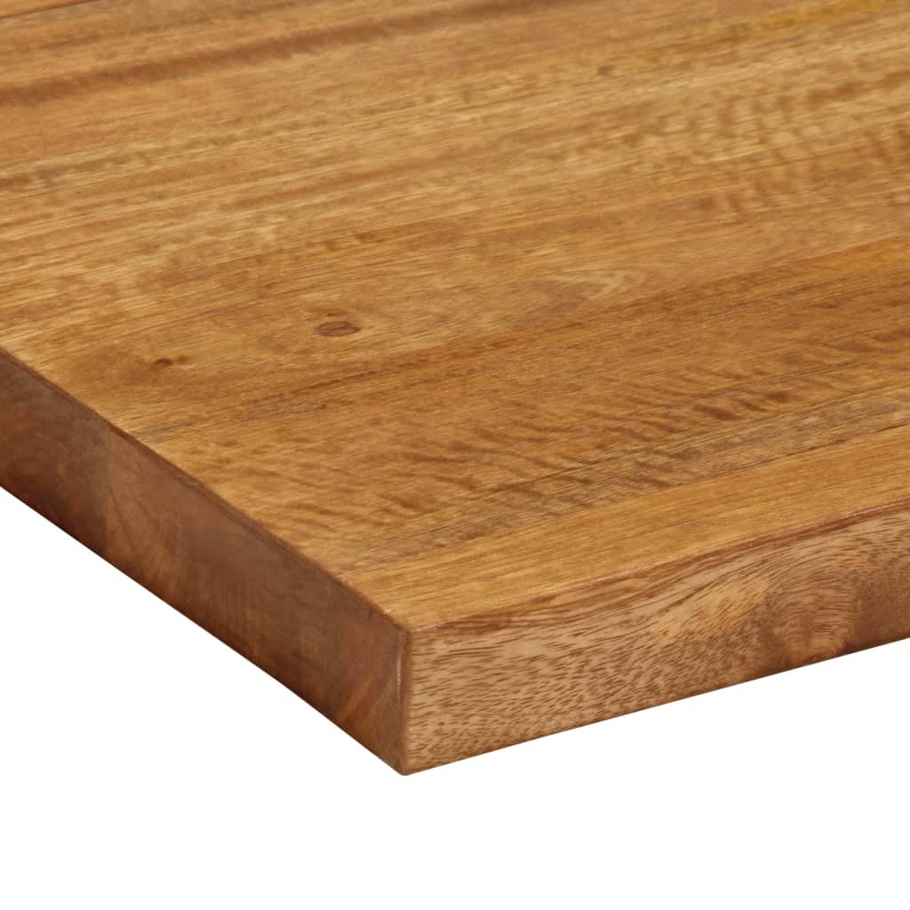 Tischplatte 80x50x3,8 cm Rechteckig Massivholz Mango