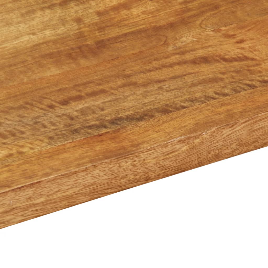 Tischplatte 80x50x3,8 cm Rechteckig Massivholz Mango