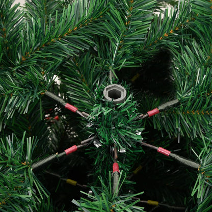 Künstlicher Weihnachtsbaum Klappbar mit Zapfen & Beeren 180 cm - Pazzar.ch