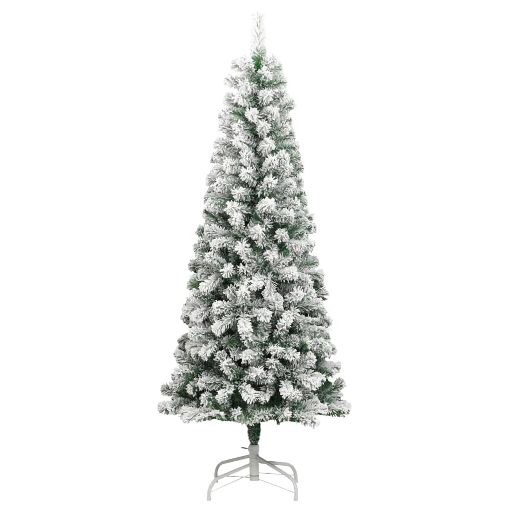 Künstlicher Weihnachtsbaum Klappbar Beschneit 180 cm - Pazzar.ch