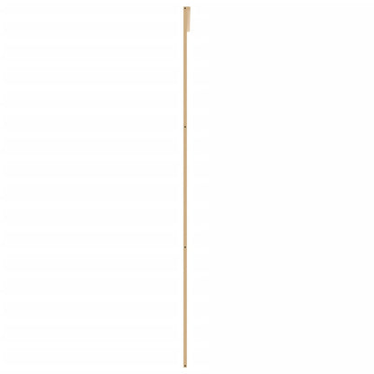 Schiebetür Golden 90x205 cm ESG-Klarglas und Aluminium