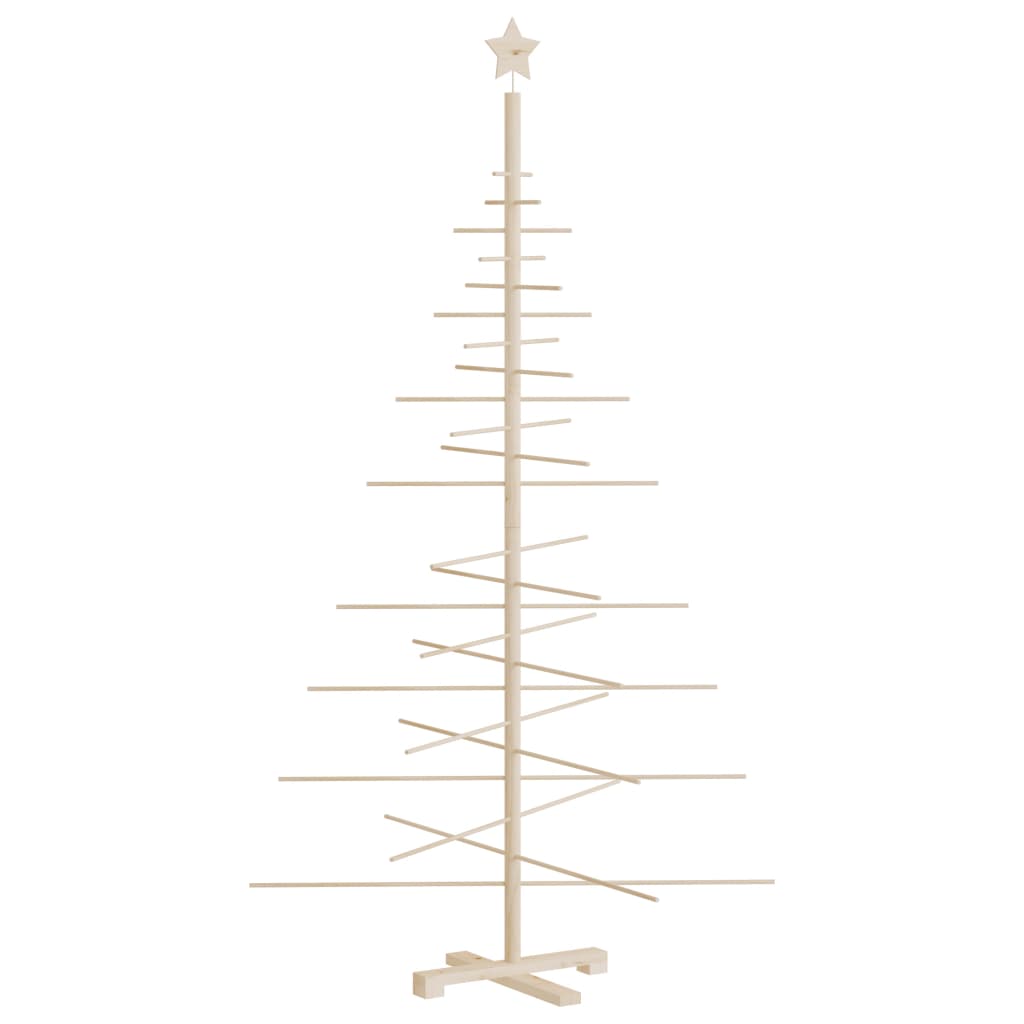 Weihnachtsbaum Holz zum Schmücken 180 cm Massivholz Kiefer - Pazzar.ch