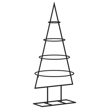 Metall-Weihnachtsbaum Deko Schwarz 60 cm - Pazzar.ch