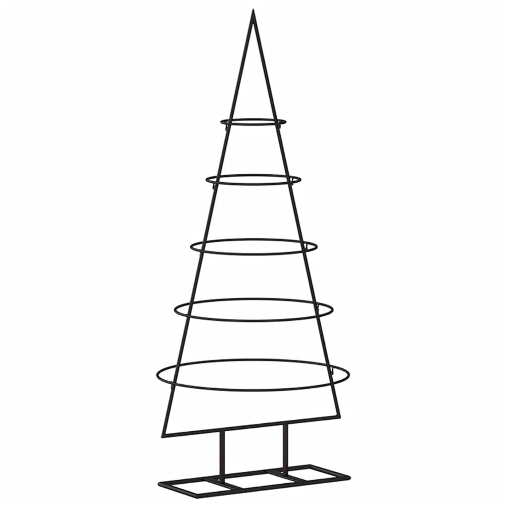 Metall-Weihnachtsbaum für Dekorationen Schwarz 90 cm - Pazzar.ch