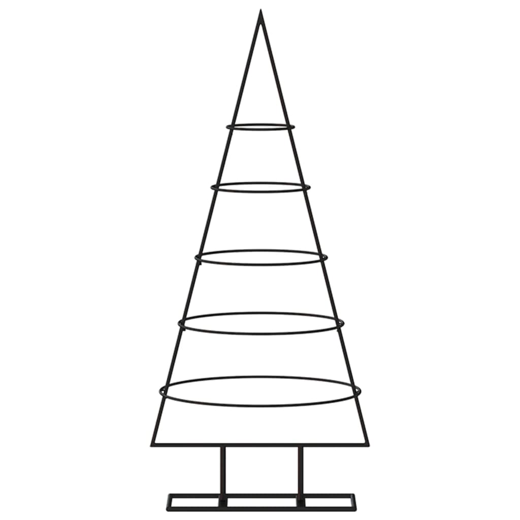 Metall-Weihnachtsbaum für Dekorationen Schwarz 90 cm - Pazzar.ch