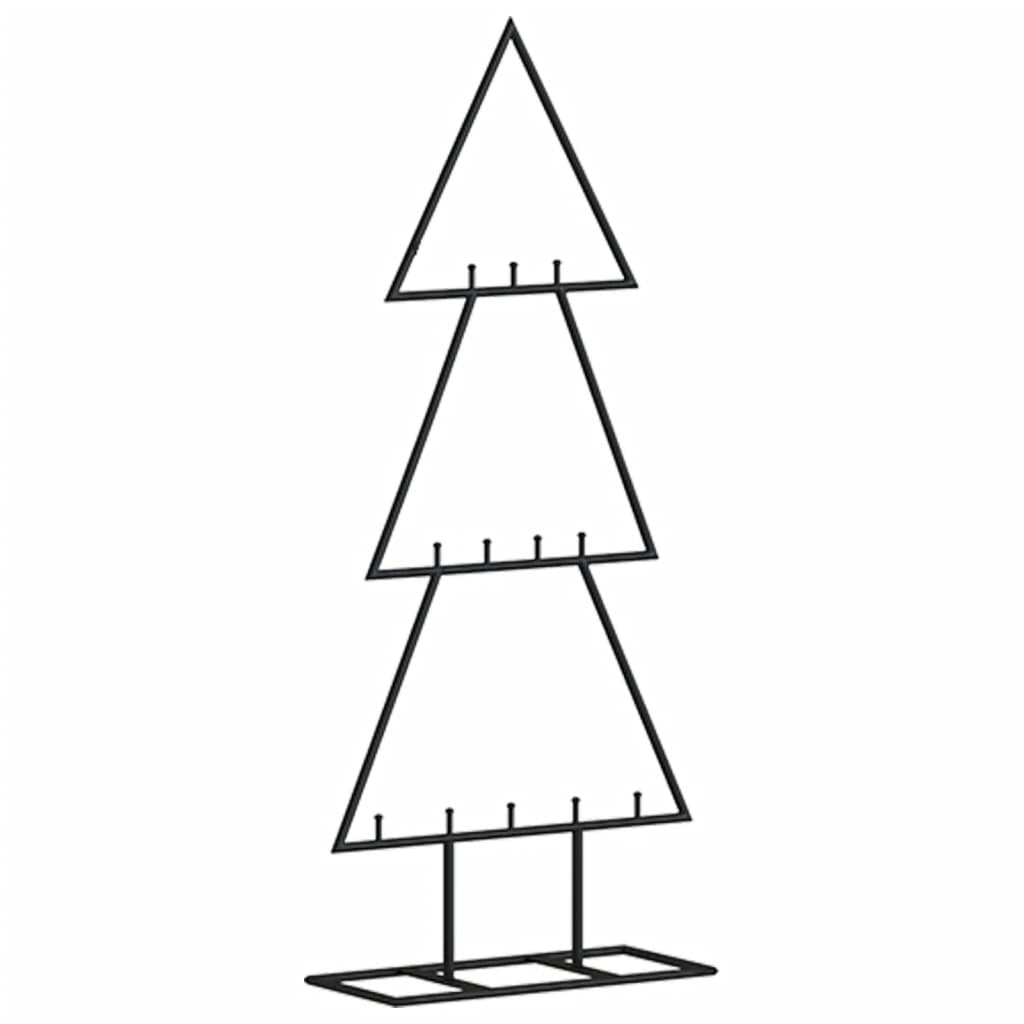 Metall-Weihnachtsbaum Deko Schwarz 60 cm - Pazzar.ch