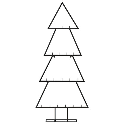 Metall-Weihnachtsbaum für Dekorationen Schwarz 90 cm - Pazzar.ch