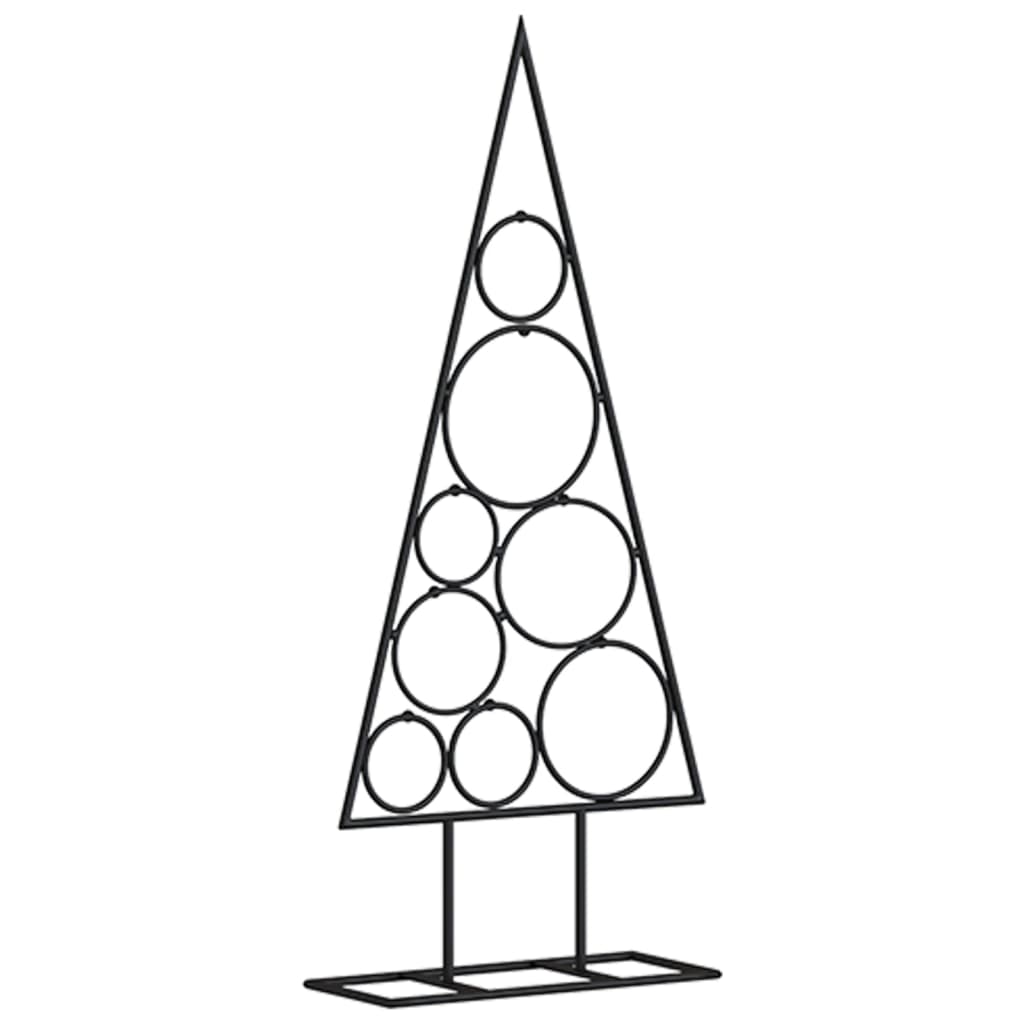 Metall-Weihnachtsbaum Deko Schwarz 60 cm - Pazzar.ch