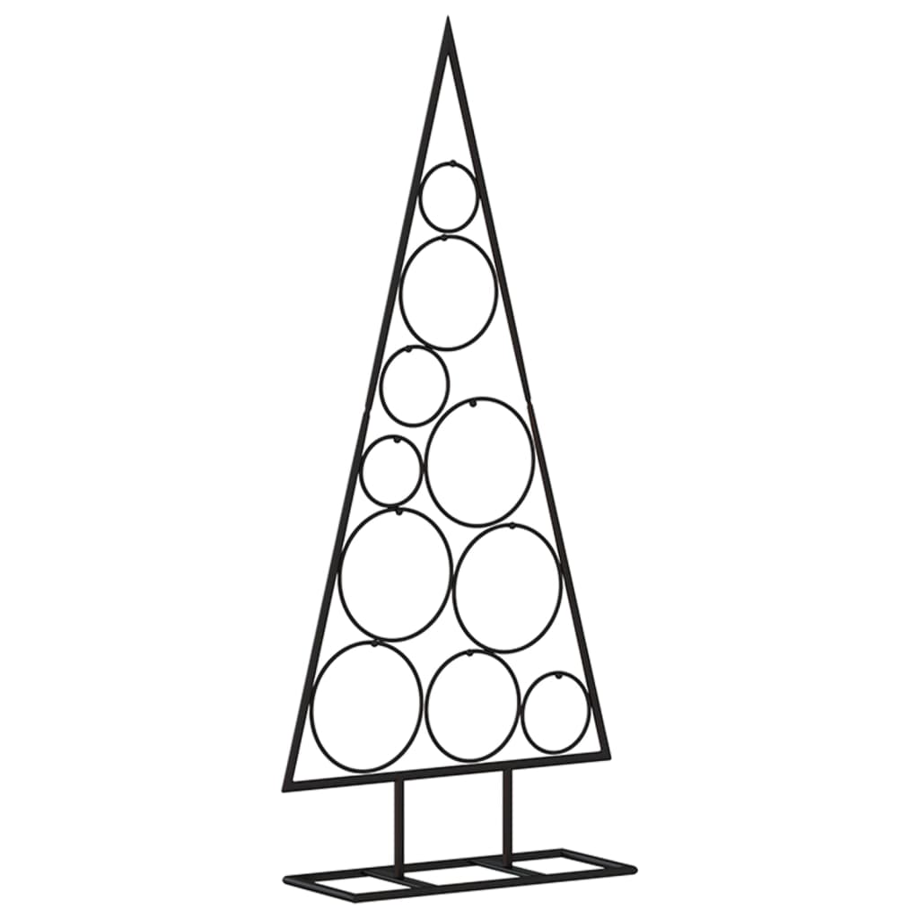 Metall-Weihnachtsbaum für Dekorationen Schwarz 90 cm - Pazzar.ch