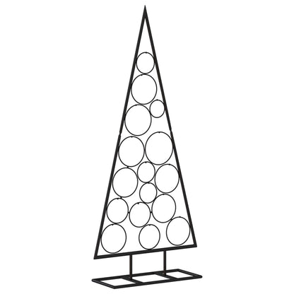 Metall-Weihnachtsbaum für Dekorationen Schwarz 125 cm - Pazzar.ch