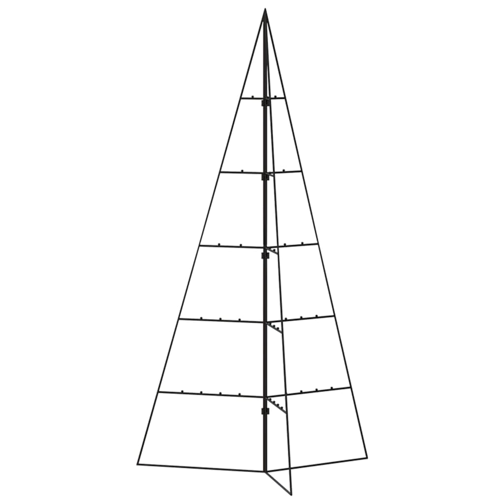 Metall-Weihnachtsbaum für Dekorationen Schwarz 100 cm - Pazzar.ch