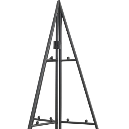 Metall-Weihnachtsbaum für Dekorationen Schwarz 100 cm - Pazzar.ch