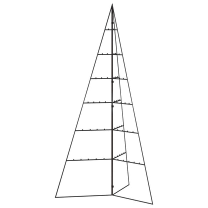 Metall-Weihnachtsbaum für Dekorationen Schwarz 140 cm - Pazzar.ch