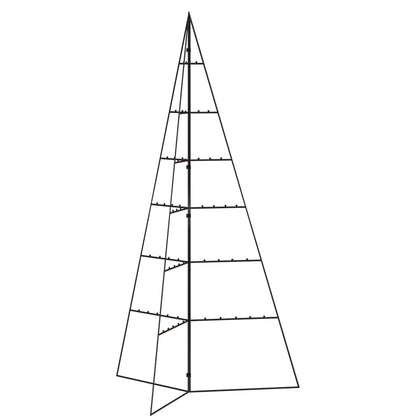 Metall-Weihnachtsbaum für Dekorationen Schwarz 140 cm - Pazzar.ch