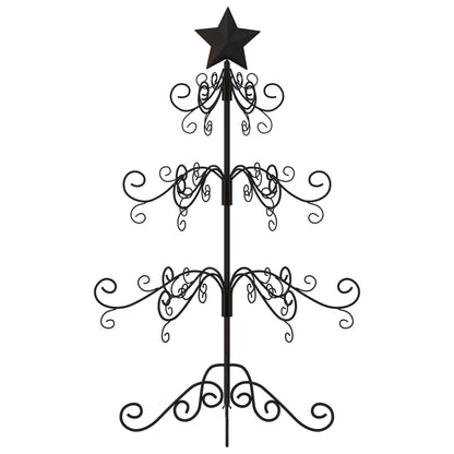 Metall-Weihnachtsbaum für Dekorationen Schwarz 90 cm - Pazzar.ch