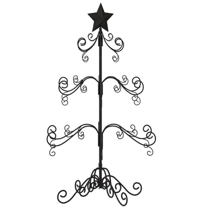 Metall-Weihnachtsbaum für Dekorationen Schwarz 90 cm - Pazzar.ch