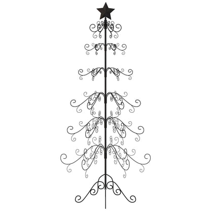 Metall-Weihnachtsbaum für Dekorationen Schwarz 180 cm - Pazzar.ch